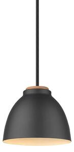 Lampada a sospensione Halo Design, Nero, Sala da pranzo, Metallo