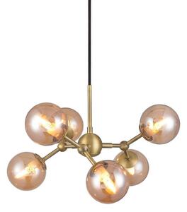 Lampada a sospensione Halo Design, Dorato / Ottone, Sala da pranzo, Metallo