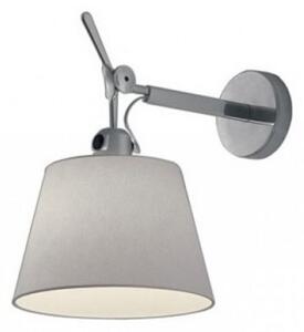 Applique da parete Artemide, dimmerabile, Grigio, Soggiorno, Alluminio