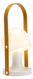 Lampade da tavolo MARSET, FollowMe Plus, dimmerabile, Legno, Soggiorno, Legno, Design