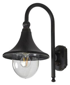 Lampade da esterno Lindby, Daphne, dimmerabile, Nero, Balcone, Alluminio, Antico