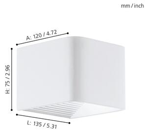 Eglo 96497 - Applique da esterno LED DONINNI LED/6W/230V IP44