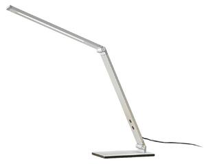 Lampade da tavolo Lucande, Nicano, dimmerabile, Metallizzato, Studio / Ufficio, Metallo, Moderno