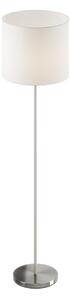Lampada da terra Lindby, Everly, Bianco, Soggiorno, Tessuto / Tessile, Moderno