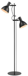 Lampada da terra Halo Design, Nero, Soggiorno, Metallo
