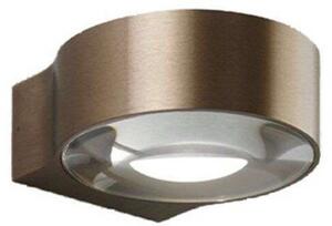 Applique da parete LIGHT-POINT, dimmerabile, Bronzo / Ottone anticato, Soggiorno, Alluminio