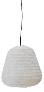 Lampada a sospensione Bloomingville, Beige, Soggiorno, Carta / Cartone