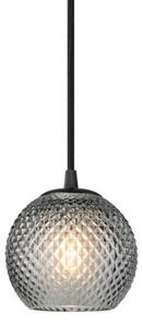 Lampada a sospensione Halo Design, Grigio, Sala da pranzo, Vetro