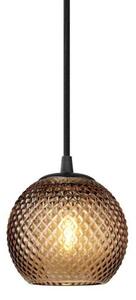 Lampada a sospensione Halo Design, Arancione, Sala da pranzo, Vetro
