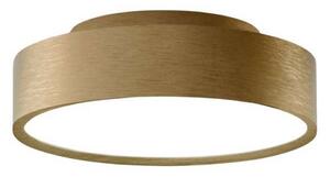 Plafoniera LIGHT-POINT, dimmerabile, Dorato / Ottone, Soggiorno, Alluminio