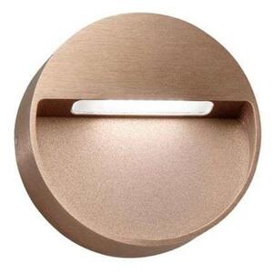 Applique da parete LIGHT-POINT, dimmerabile, Bronzo / Ottone anticato, Terrazza, Alluminio
