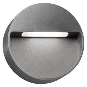 Applique da parete LIGHT-POINT, dimmerabile, Metallizzato, Terrazza, Alluminio