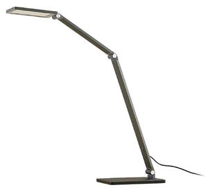 Lampade da tavolo Lucande, Mion, dimmerabile, Grigio, Studio / Ufficio, Metallo, Moderno