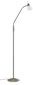 Lampada da terra Lindby, Gwendolin, Metallizzato, Soggiorno, Metallo, Moderno
