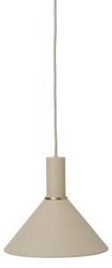 Lampada a sospensione ferm LIVING, Beige, Soggiorno, Metallo