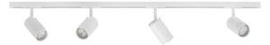 Set di binari Designline Tube Kit, 1,9 m, a 4 luci, bianco