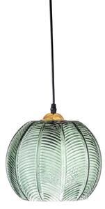 Lampada a sospensione Bloomingville, Verde, Soggiorno, Vetro