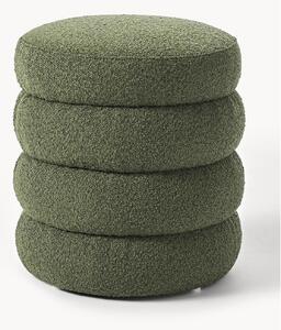 Pouf in bouclé Alto