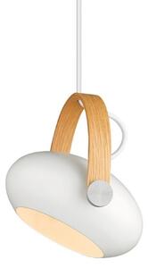 Lampada a sospensione Halo Design, Bianco, Sala da pranzo, Vetro