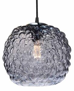 Lampada a sospensione Halo Design, Grigio, Sala da pranzo, Vetro