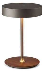 Lampade da tavolo Halo Design, dimmerabile, Nero, Soggiorno, Metallo