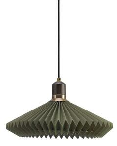 Lampada a sospensione Halo Design, Verde, Sala da pranzo, Plastica