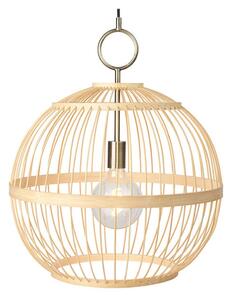 Lampada a sospensione Halo Design, Beige, Sala da pranzo, Legno