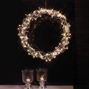 Decorativa corona LED Curly 50 cm