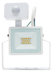 Aigostar - Proiettore LED con sensore LED/10W/230V 4000K IP65 bianco