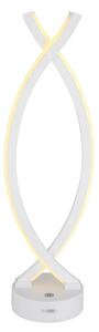 Globo 58457W - Lampada da tavolo LED dimmerabile touch HELA LED/1W/3,7V bianca