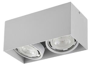 Plafoniera Arcchio, Mabel, dimmerabile, Bianco, Cucina, Metallo, Moderno