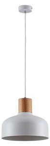 Lampada a sospensione Lindby, Carlise, dimmerabile, Bianco, Soggiorno, Metallo, Scandinavo