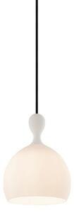 Lampada a sospensione Halo Design, Bianco, Sala da pranzo, Vetro