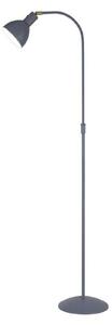 Lampada da terra Halo Design, Grigio, Soggiorno, Metallo