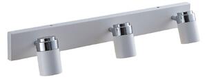 Plafoniera Lindby, Kardo, dimmerabile, Bianco, Soggiorno, Metallo, Moderno