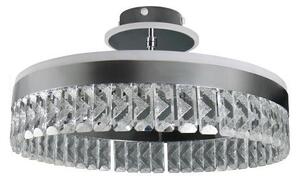 Lampadario a plafone LED dimmerabile LED/75W/230V 3000-6500K cromo + telecomando