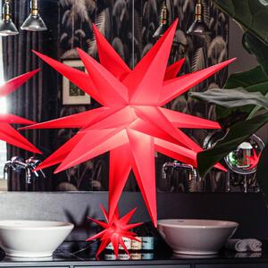 STERNTALER Stella LED interni e batteria esterna Ø 25cm rosso