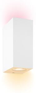 Applique da parete WiZ, Up&Down, dimmerabile, Bianco, Soggiorno, Plastica, Moderno