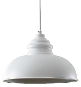 Lampada a sospensione Lindby, Cliona, dimmerabile, Bianco, Soggiorno, Metallo, Vintage