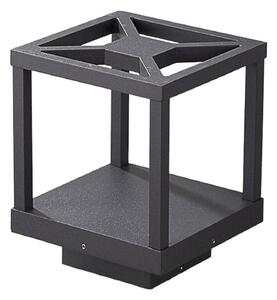Lampade da esterno Lucande, Lealan, Nero, Terrazza, Alluminio, Moderno