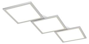 Plafoniera Lucande, Ilira, dimmerabile, Metallizzato, Cucina, Alluminio, Moderno