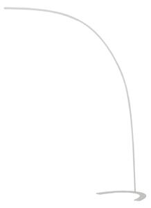 Lampada da terra Lindby, DANUA, dimmerabile, Bianco, Soggiorno, Metallo, Moderno