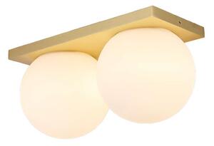 Plafoniera ANTIDARK, dimmerabile, Bianco, Soggiorno, Vetro