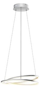 Lampada a sospensione Lindby, Davian, dimmerabile, Metallizzato, Soggiorno, Alluminio, Moderno