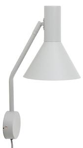 Applique da parete FRANDSEN, Lyss, dimmerabile, Grigio, Soggiorno, Metallo, Design