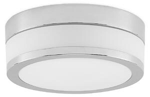 Plafoniera Lindby, Flavi, dimmerabile, Metallizzato, Bagno, Vetro, Moderno