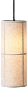 Lampada a sospensione Audo Copenhagen, Hashira, dimmerabile, Beige, Soggiorno, Tessuto / Tessile, Design