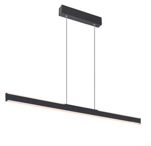 Lampada a sospensione SLV, One Linear, dimmerabile, Nero, Cucina, Metallo, Moderno