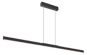 Lampada a sospensione SLV, One Linear, dimmerabile, Nero, Cucina, Metallo, Moderno