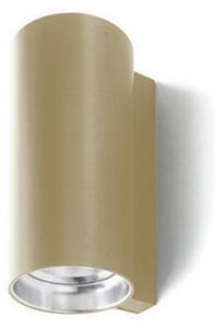 Applique da parete Luceplan, dimmerabile, Dorato / Ottone, Soggiorno, Alluminio